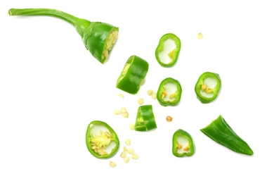Chillies Long Green Sliced (2mm)